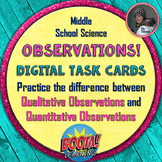 Qualitative and Quantitative Observations Digital Task Car