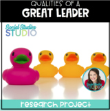 Qualities of a Great Leader (2-Week Research Project)