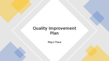 Preview of Quality Improvement Plan