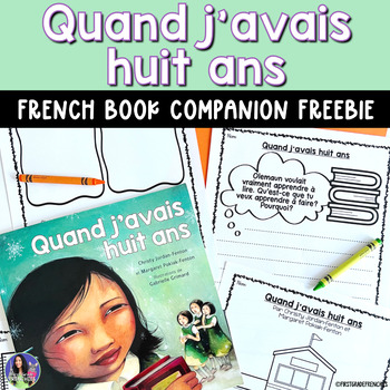 Preview of Quand J'avais Huit Ans Book Companion | French Read Aloud