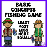 Basic Concepts Fishing Game Least, most, less, more and equal