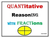 Quantitative Reasoning with Fractions