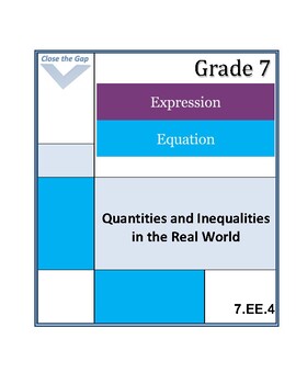 Preview of Quantities and Inequalities in the Real World