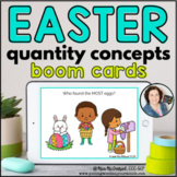 Quantity Concepts for Easter | Distance Learning BOOM CARDS™