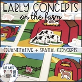 Early Concepts on the Farm: Quantitative and Spatial Concepts