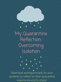Preview of Quarantine Reflection for Virtual Learning