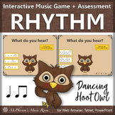 Quarter Eighth Interactive Rhythm Game & Assessment {Danci