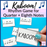 Quarter + Eighth Note Kaboom! Rhythm Game for Elementary M