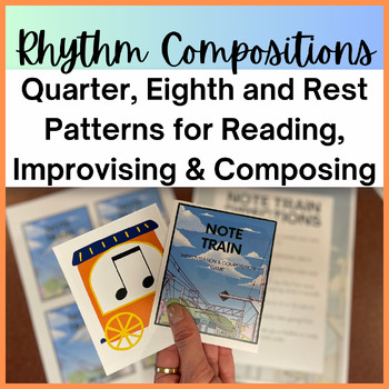 Preview of Quarter Note, Eighth Notes, and Quarter Rest Improvisation and Composition Game