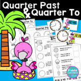 Quarter Past and Quarter To Worksheets and Activity