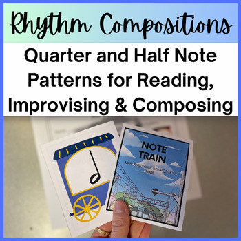 Preview of Quarter and Half Notes Improvisation, Composition, and Writing Practice!