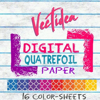 Preview of Quatrefoil - Digital Paper