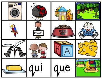 Palabras Con Qui And Que Worksheets & Teaching Resources | TpT