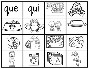 Que Qui by Kindergarten Maestra | Teachers Pay Teachers