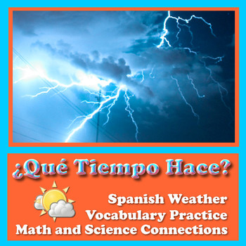 Preview of ¿Qué Tiempo Hace? Spanish Weather and Much More!