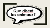 Que disent les animaux? POWER POINT