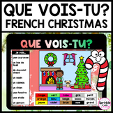 Que vois-tu? French Christmas Picture Prompts