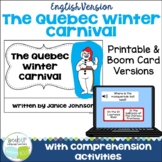 Quebec Winter Carnival - Carnaval Reader - Print & Boom Ca