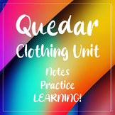 Quedar Guided Notes, To Fit: Clothing Unit - Gimkit Included!
