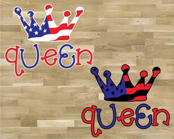 Download Queen Crown Usa Flag Svg Royal 4th July Tiara Fairy Tale Birthday 1265s