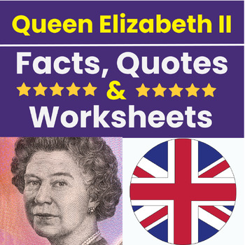 Queen Elizabeth, Facts, Quotes &Worksheets. Historical figure Activity ...