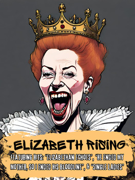 Preview of Queen Elizabeth I Classroom Poster European Tudor History Decor