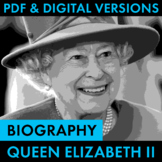 Queen Elizabeth II Biography Research Grid, Biography PDF 