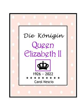 Preview of Queen Elizabeth II ~ Free ~ Overhead + Word Searches