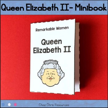 Preview of Queen Elizabeth II Mini book