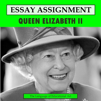 Preview of Queen Elizabeth II Research Organizer & Paper — British History — CCSS
