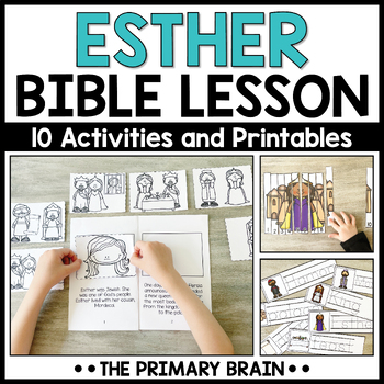 Preview of Queen Esther Bible Stories & Sunday School Lessons | Old Testament Activities