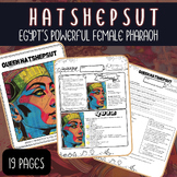 Queen Hatshepsut: Reading, Worksheet, and Writing