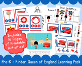 Queen PreSchool Kindergarten Learning Pack Q is for Queen 