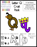 Queen, Quail: Letter Q Alphabet Craft, Hat - Beginning Sou