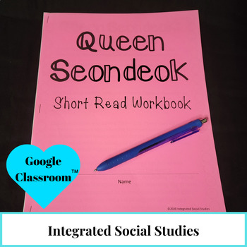 Preview of Queen Seondeok for Google Classroom™