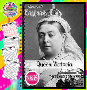 Preview of Queen Victoria|Queens of England|Reading Comprehension|Social Studies|History