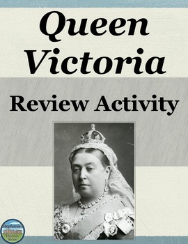 Queen Victoria Review Timeline by Stephanie's History Store | TpT