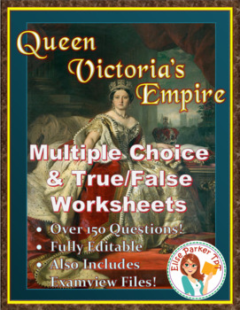 Preview of Queen Victoria's Empire Video Questions -- Word / Examview / PDF Worksheets