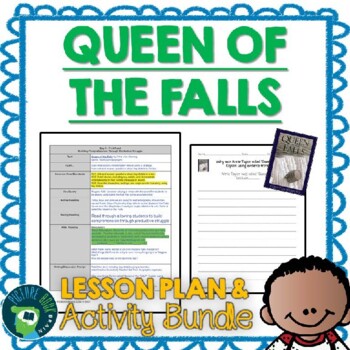Preview of Queen of the Falls by Chris Van Allsburg Lesson Plan and Activities
