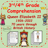 Queen Elizabeth II : British History over 70 years 3rd/4th grade