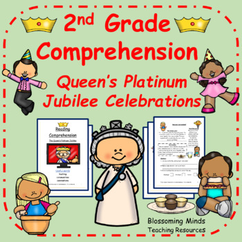 Preview of Queen's Platinum Jubilee Celebrations Reading Comprehension / 2nd Grade