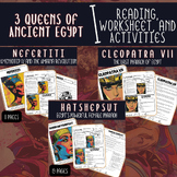 Queens of Ancient Egypt Bundle Cleopatra VII, Nefertiti, a