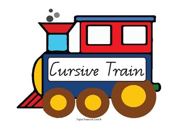 Preview of Queensland Cursive Train