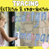 Tracing Letters and Numbers | QUEENSLAND PRINT