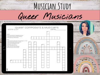 Preview of Queer Composers & Musicians | LGBTQ+ Lessons for Pride Month
