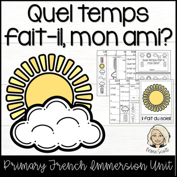 Preview of Quel temps fait-il, mon ami - La météo - Weather - French Weather Unit