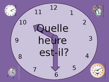 Quelle heure est-il? / Telling the time by World of Languages | TpT