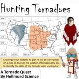 Quest- Hunting Tornadoes, A Tornado Plotting Activity to F