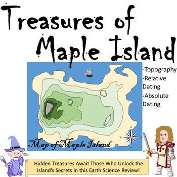 Preview of Quest- The Treasures of Maple Island, Multi-Content Earth Science Treasure Hunt