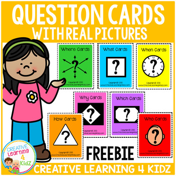 Preview of Question Card Sampler ABA Autism